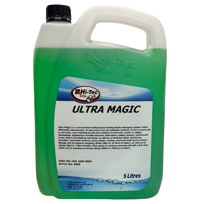 Ultra Magic Multipurpose Biodegradable Detergent Cleaner - Hi-Tec Oils 5L