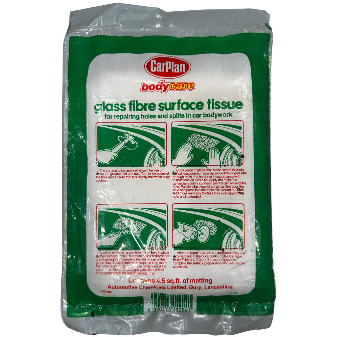 Glass Fibre Surface Tissue Repairing Holes & Splits - CarPlan