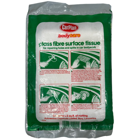 Glass Fibre Surface Tissue Repairing Holes & Splits - CarPlan