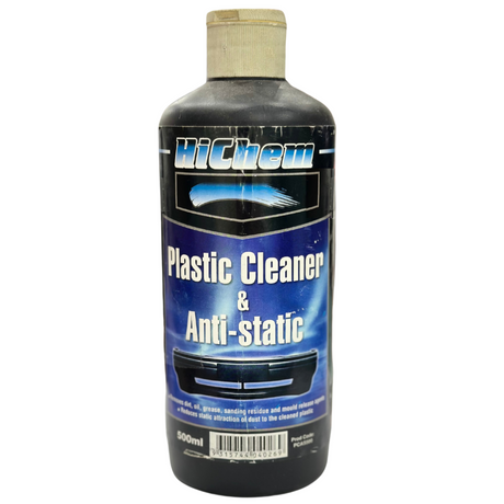 Plastic Cleaner & Anti-Static Removes Dirt, Oil Grease - HiChem