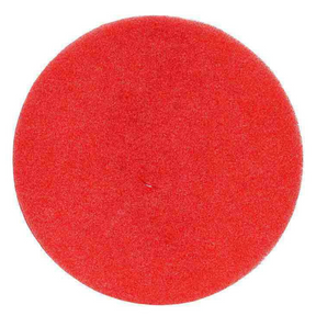 Polishing Pad Velcro Red 160mm x 25mm - Q Brand