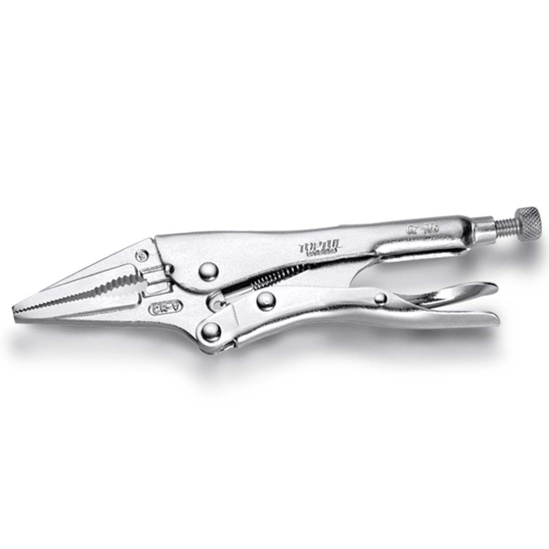 Long Nose Locking Pliers With Wire Cutters 230mm (9") - YDHX