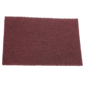 ScotchBrite 10 Pieces Pad Red/Grey Extra Fine P400 150mm x 230mm - Q Brand Red