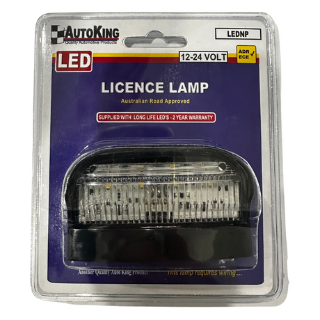 LED License Lamp 12-24 Volt - AUTOKING | Universal Auto Spares