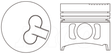Nissan TD42TI Piston/Ring Assembly P1184B STD - Austral | Universal Auto Spares