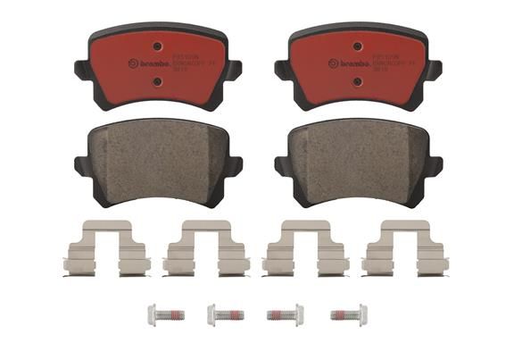 Premium Ceramic Brake Pad Set Rear P85109N NAO Series - Brembo