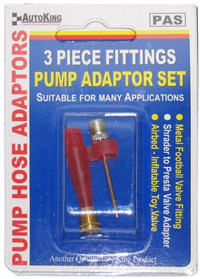 Pump Adaptor Set Connectors 3 Piece - AUTOKING