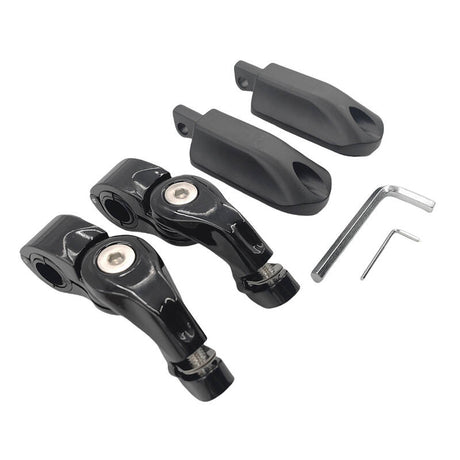 Highway Footpegs Pegs 1.25" Fit For Harley Touring Street Glide Electra Glide Road PEG-HL001-2PCS - Machter