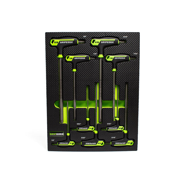 SAE HEX T HANDLE SET PHS9S - GRIPEDGE