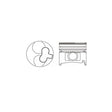Piston & Ring Set ISUZU 4FB1 SOHC 2V DIESEL PKI4FB1-0.50 - NASON