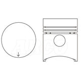 Piston & Ring Set MAZDA HA OHC DIESEL PKMHA - E3000 - STD - Nason - Pistons & Rings - Nason