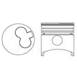 Piston & Ring Set MAZDA HA OHC DIESEL PKMHA-T3000-STD - NASON