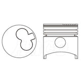 Piston & Ring Set MAZDA HA OHC DIESEL PKMHA-T3000-STD - Nason