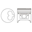 Piston & Ring Set MAZDA R2 PKMR2-STD - NASON