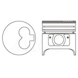 Piston & Ring Set MAZDA R2 PKMR2-STD - Nason