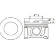 Piston & Ring Set MAZDA R2 16V ALFIN PISTONS PKMR216V-A-STD - NASON