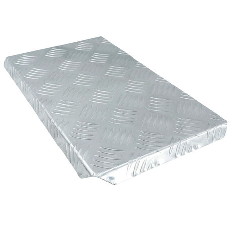4 Pieces Aluminium Checker Plates Mudguards 4X4 Ute 470 x 285 x 2.5mm - Machter