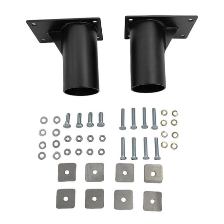 Pair Brackets Fit For 3'' 76mm Tube Inner Diameter 82mm Ladder Rack PMOUNT-002 - Machter