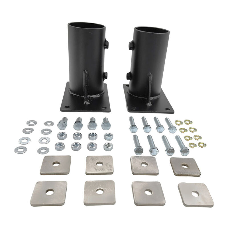 Pair Brackets Fit For 3'' 76mm Tube Inner Diameter 82mm Ladder Rack PMOUNT-002 - Machter