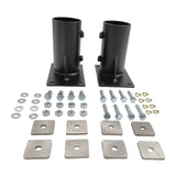 Pair Brackets Fit For 3'' 76mm Tube Inner Diameter 82mm Ladder Rack PMOUNT-002 - Machter
