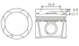 Toyota 2GDFTV Piston Set PO1006 STD - Austral | Universal Auto Spares