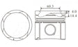 Toyota 1GDFTV Piston Set PO1007 020 - Austral | Universal Auto Spares