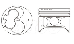 Toyota 5L Piston Set Alfin PO1034A 040 - Austral | Universal Auto Spares