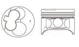 Toyota 5L Piston Set Alfin PO1034A STD - Austral | Universal Auto Spares