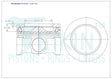 Mazda Sh Vpts Piston Set PO10630 STD - Austral | Universal Auto Spares