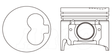 Mazda WL Piston Set PO1098 040 - Austral | Universal Auto Spares