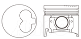 Mazda WL Piston Set PO1098 STD - Austral | Universal Auto Spares