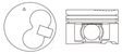 Nissan QD32TI Piston Set PO1172 020 - Austral | Universal Auto Spares