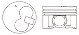 Nissan QD32TI Piston Set PO1172 020 - Austral | Universal Auto Spares