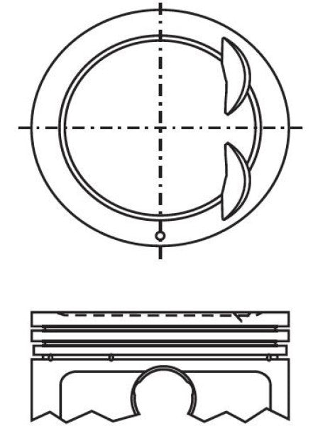 Hyundai G4FC Piston Set PO12303 STD - Austral | Universal Auto Spares