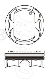 Hyundai G4NB Piston Set PO12307 020 - Austral | Universal Auto Spares