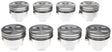 Ford 289 302W Piston Set Flat PO350 020 - Austral | Universal Auto Spares