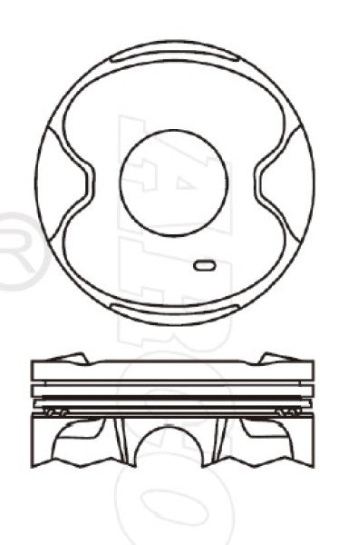 Toyota 1GRFE Piston Set PO984 040 - Austral | Universal Auto Spares