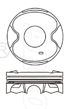 Toyota 1GRFE Piston Set PO984 STD - Austral | Universal Auto Spares