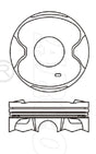 Toyota 1GRFE Piston Set PO984 STD - Austral | Universal Auto Spares