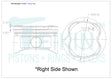 Toyota 2UZFE Piston Set PO995 020 - Austral | Universal Auto Spares