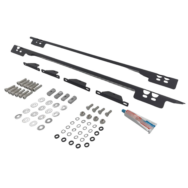 Backbone Roof Rail Steel Fit For Holden Colorado RG Series Dual Cab 2012-2019 PRCB-HLN001 - Machter