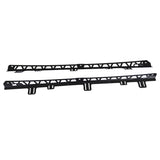 Steel Black Backbone Mount Roof Rack Fit For Mitsubishi Pajero 1999-ON PRCB-MB001 - Machter