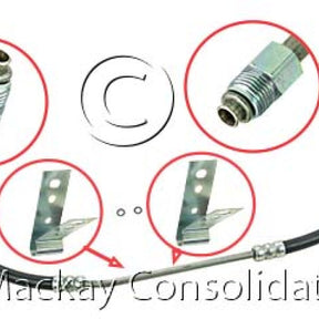 Hose - Power Steering HOLDEN VZ V6 PSH1027 - MACKAY