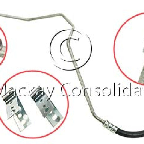 Hose - Power Steering ADVENTRA/CROSS 6 VZ V6 PSH1042 - MACKAY