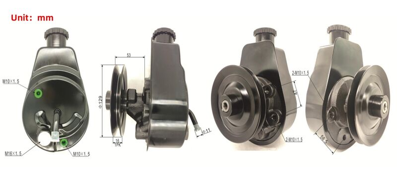 Machter Power Steering Pump Fit For Holden Commodore VT WH V8 5.0L PSP-HLN004M - Machter