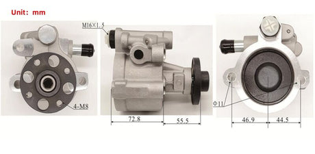 Machter Power Steering Pump Fit For Holden Commodore VS VT VX VU VY Statesman WH WK V6 3.8L PSP-HLN005M - Machter