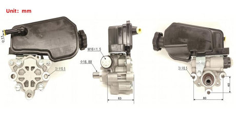 Power Steering Pump Fit For Jeep Cherokee KK For Dodge Nitro SUV - Machter