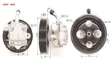 Power Steering Pump Fit For Mitsubishi Triton MN Challenger KH PB PC 2.5L 4D56 Turbo Diesel 09-14 4WD - Machter