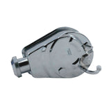 Power Steering Pump Fit For Chevrolet SB BB Saginaw Key Way 5/8 Shaft Chromed PSP-MER002M - Machter