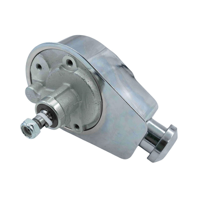 Power Steering Pump Fit For Chevrolet SB BB Saginaw Key Way 5/8 Shaft Chromed PSP-MER002M - Machter